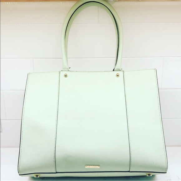 SOLD/Rebecca Minkoff Large MAB Tote Saffiano Leather - Picture 7 of 15